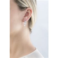 Ohrringe Comete Dame Farfalle Di Enzo Miccio in Silber Zirconia ORA110 - ORA110